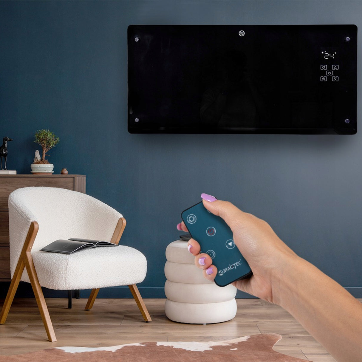 Grzejnik Konwektorowy Led Eco WiFi Termostat Konkwektor Eco Elektryczny