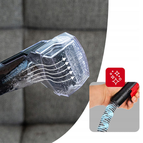 Odkurzacz Piorący Mokro Sucho 12000Pa 450W Zestaw Końcówek