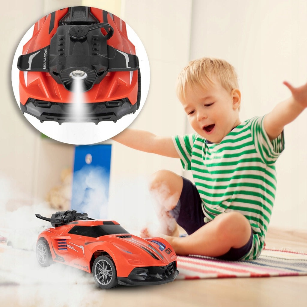 Samochód Pilot Zdalnie Sterowany RC + DYM + ŚWIECI