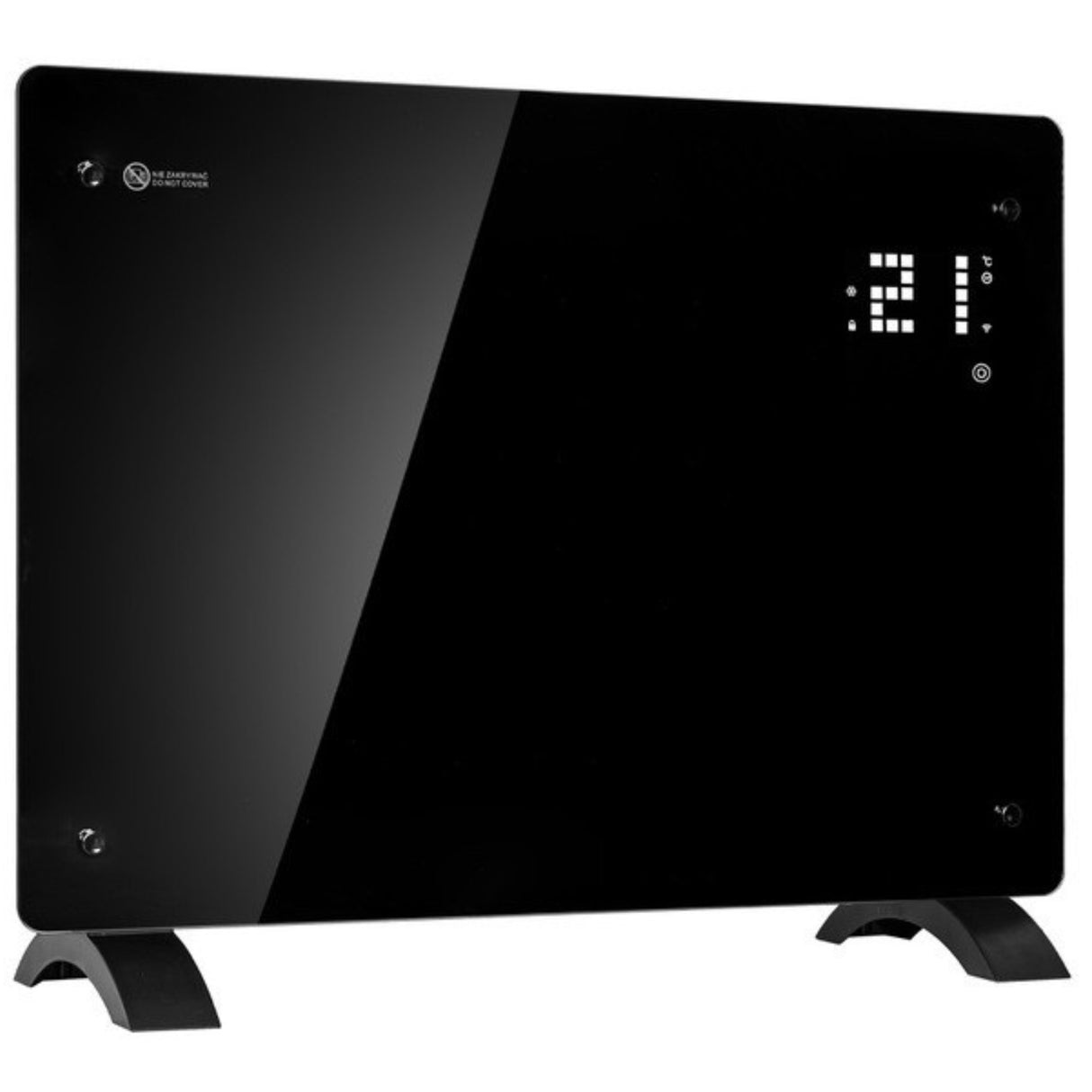 Grzejnik Konwektorowy Elektryczny Wyświetlacz LCD z Termostatem Timer 1500W