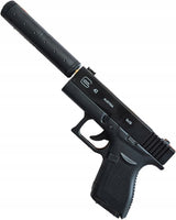METALOWY PISTOLET GLOCK 43 ASG REPLIKA KULKI 6 MM PREZENT DZIECKA NA ŚWIĘTA