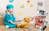 Zestaw Lekarski Akcesoria na Wózku Mały Lekarski EKG Akcesoria Duży Doktor