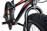 Rower Terenowy FATBIKE Stalowa Rama Szerokie Opony Przerzutki SHIMANO 26"
