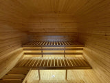 Sauna Ogrodowa z Piecem HARVIA CILINDRO PC90 Quadro 240 cm Szwedzkie Drewno