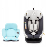 Fotelik Samochodowy dla Dziecka Przenośny 40-150cm 0-36kg POVES White-Blue