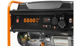 Agregat Generator Prądu Benzynowy 5.5kW 230V AVR Jednofazowy 2 Gniazda