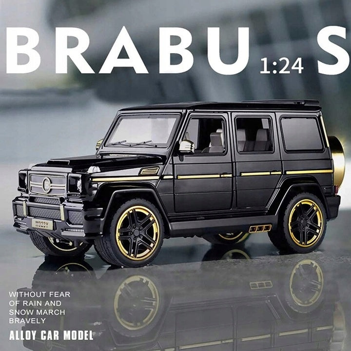 Mercedes G Klasa G651 BRABUS Metalowy Motel Samochód Autko 1:24 dla Dzieci