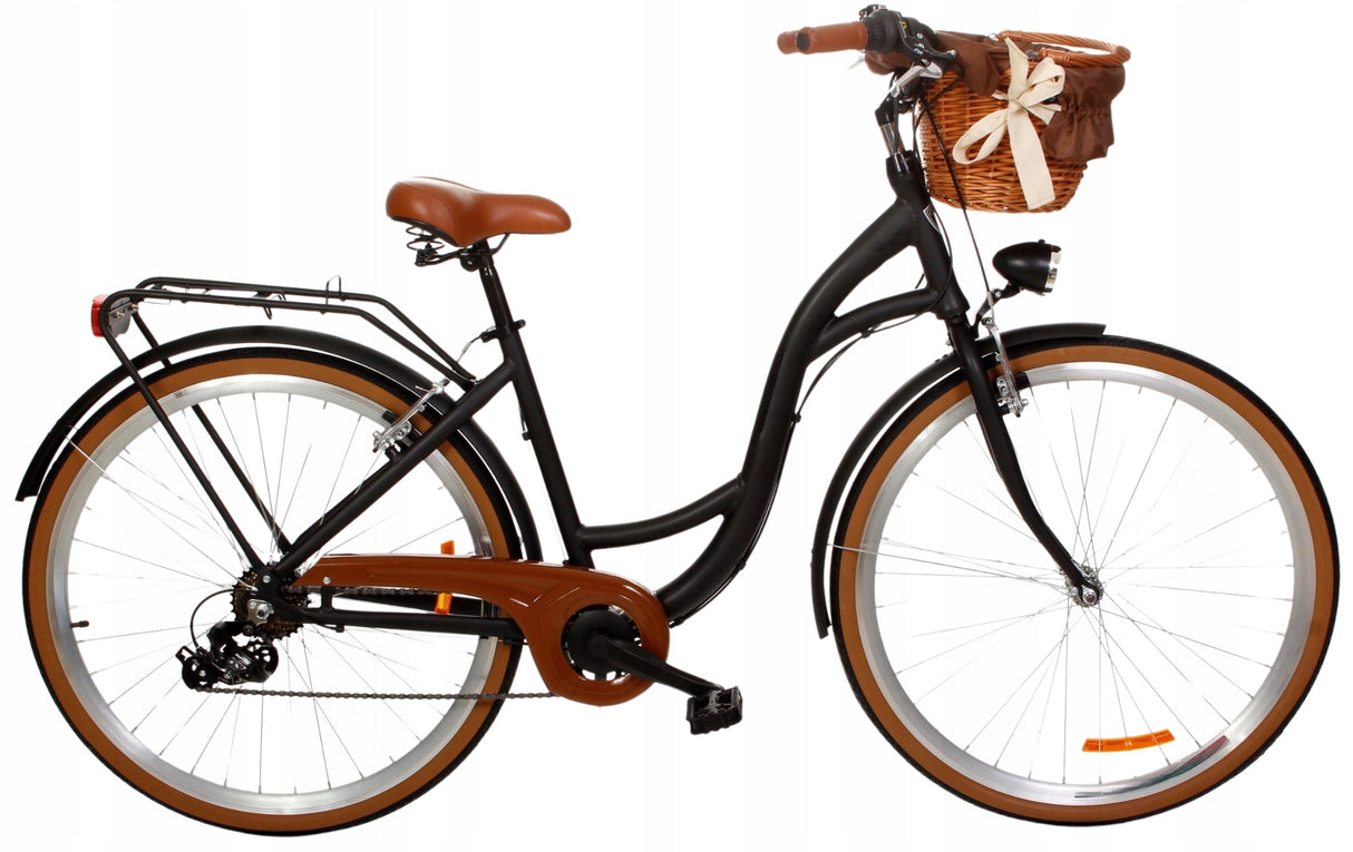 Rower Miejski Damski Lekki Damka SHIMANO 7 WARIANTY Koło 28" Cali