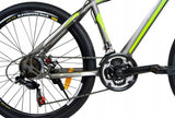 Rower Górski Shimano 21 Biegów 2xTarcze Rama 18" Cali ZIELONY Koło 26" Cali