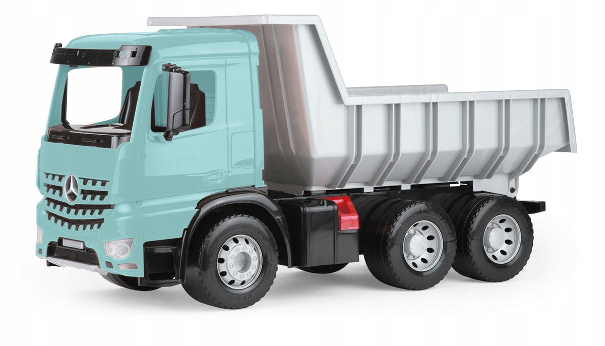Wywrotka Mercedes Gigant Auto Zabawka XXL 67 cm 150 KG 3+ Niebieska