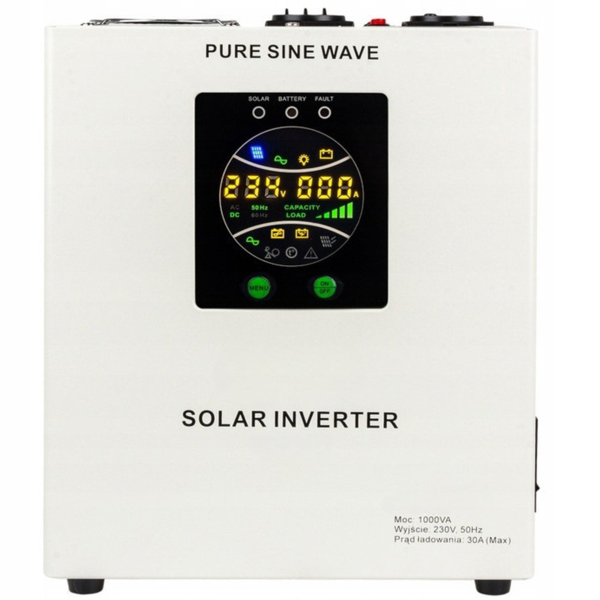 Przetwornica Inwerter Solarny Czysty Sinus Niezawodne Źródło Energii 1000 W