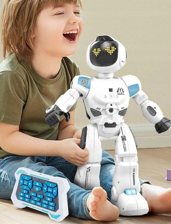 Inteligentny Zdalnie Sterowany Robot na Pilot Gestami z Programowaniem