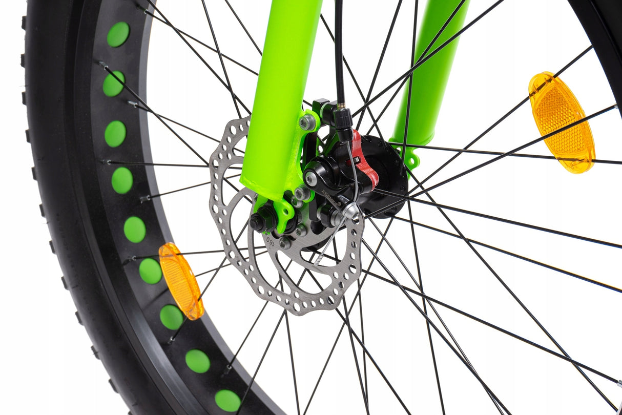 Rower Terenowy FATBIKE Szerokie Opony Stalowa Rama Przerzutki SHIMANO 26"