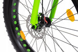 Rower Terenowy FATBIKE Szerokie Opony Stalowa Rama Przerzutki SHIMANO 26"
