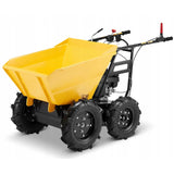 Wózek Transportowy Spalinowy Taczka Spalinowa z Napędem 4x4 4,5 KM Wozidło