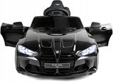 BMW M4 Autko na Akumulator Skóra Czarne 12V 10Ah Dwa Najmocniejsze Silniki