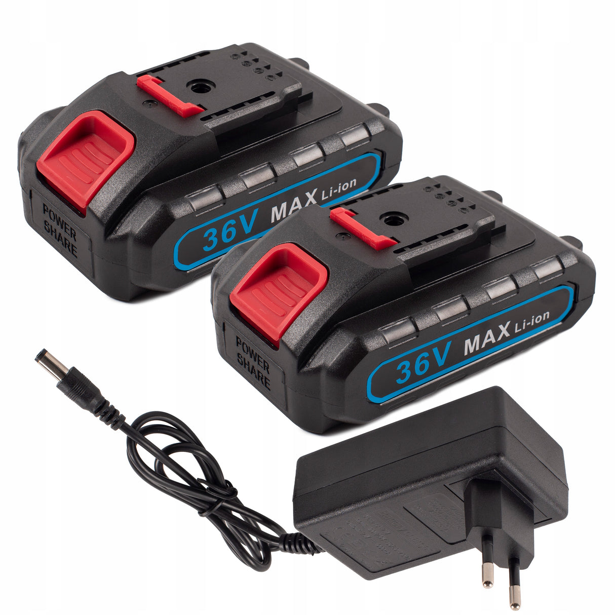 Sekator Akumulatorowy do Grubych Gałęzi Elektryczny Mocny 2xAku 2Ah 200W