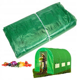 Tunel Foliowy [6 m²] 3x2m [FOLIA ZAMIENNA] | ZIELONA |