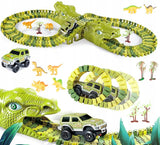 MEGA DUŻY TOR AUTO WYŚCIGOWY DINOZAUR PARK 140 el.