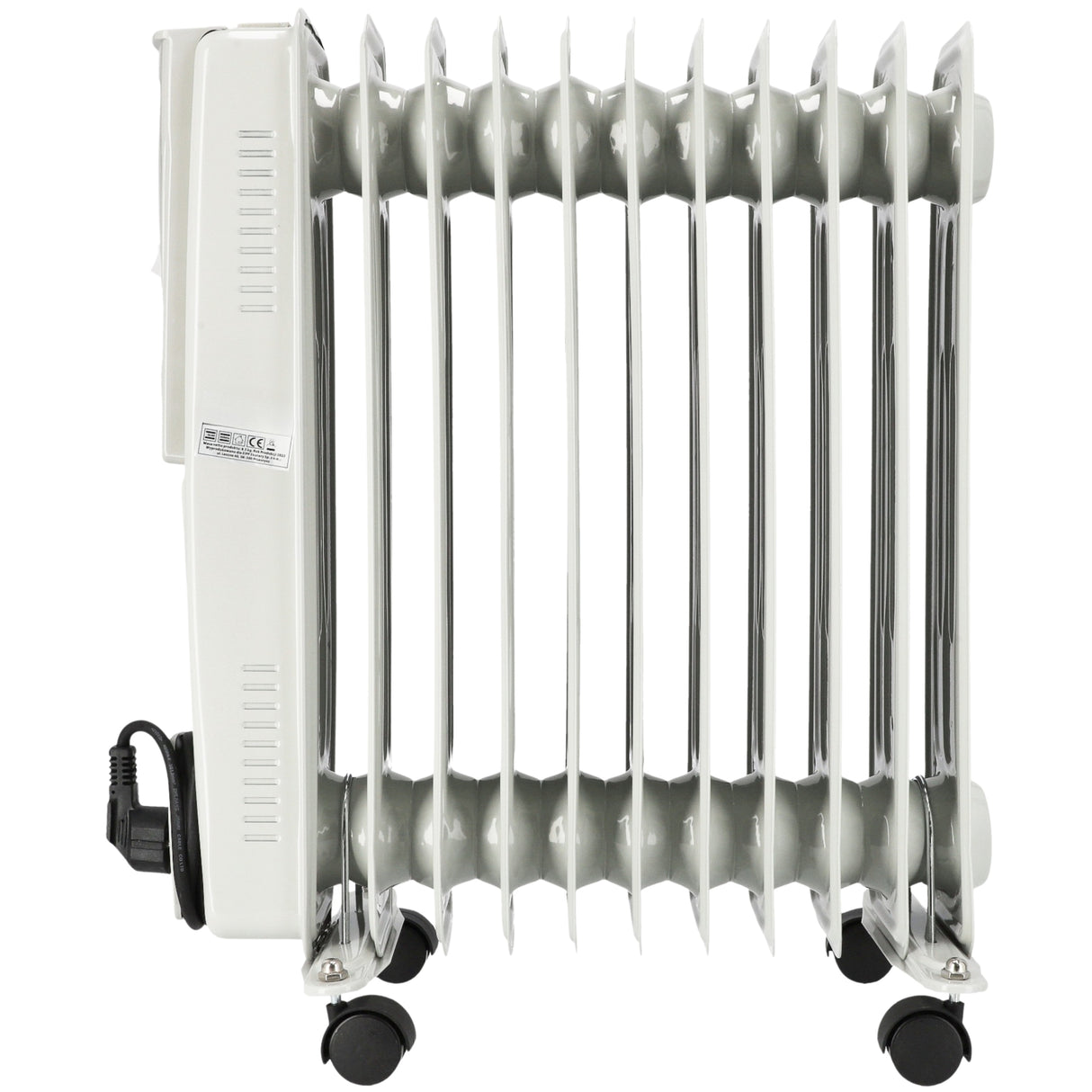Grzejink Elektryczny Olejowy Termostat Żeberkowy Olejak 2500 W 11 Żeberek