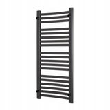 Grzejnik Drabinka Łazienkowy Dekoracyjny Wodny Mat 57x115 cm 556W Czarny