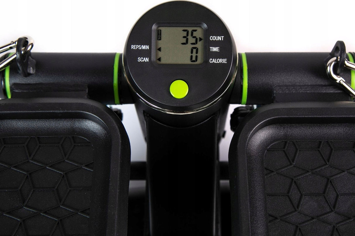 Stepper Schody z Licznikiem Kroków do Ćwiczeń 2w1 Skrętny Step Fitness