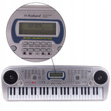 Keyboard Pianinko z Mikrofonem Organy 54 Klawisze do Grania Wyświetlacz Led
