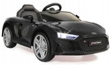 Audi R8 Spyder LIFT Autko na Akumulator Skóra Czarne 2.4G 12V 16000 RPM