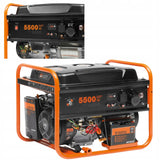 Agregat Generator Prądu Benzynowy 5.5kW 230V AVR Jednofazowy 2 Gniazda