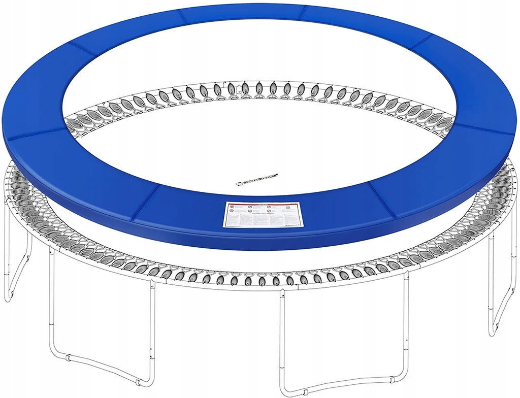 Osłona Na Sprężyny Do Trampoliny Osłona Krawędzi Trampoliny 366cm Niebieska