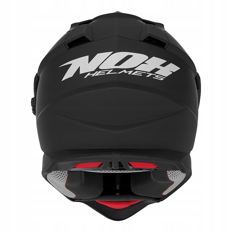 Kask Motocyklowy Cross Kask na Crossa System Pinlock Czarny XL
