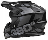 Kask Cross Enduro S EU Homologacja Lekki MTB Quad Rower Czarny Szary