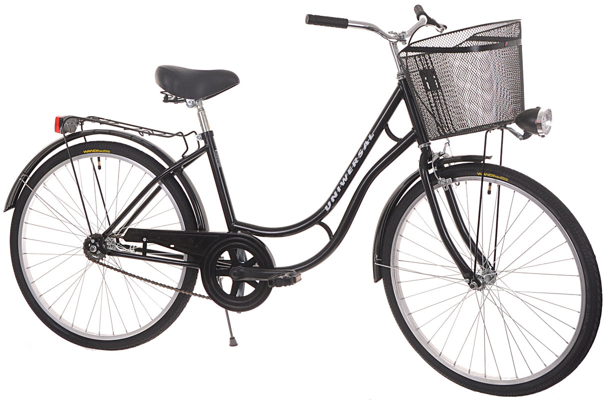 Rower Damski Męski Damka Miejski Retro + Kosz GRATIS WARIANTY Koło 26" Cali