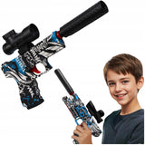 Pistolet na Kulki Żelowe Karabin Automatyczny 1000 Kulek Duży Zestaw XL