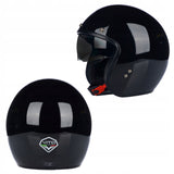 Kask Motocyklowy Otwarty Chopper Cruiser VITO SPECJAL + Daszek + Blenda M