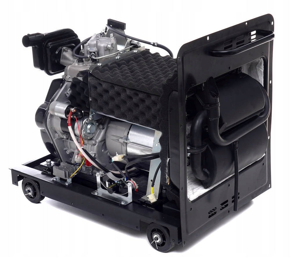 Agregat Diesel Generator Prądu Zestaw Prezent Z Olejem Gratis