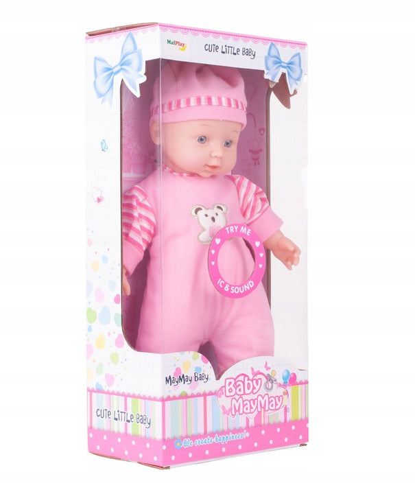 LALKA BOBAS INTERAKTYWNA MÓWI ŚMIEJE ROZMAWIA 34CM