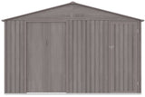 Domek Ogrodowy Metalowy Stalowy Ocynk 194x340 cm Schowek na Narzędzia POVES
