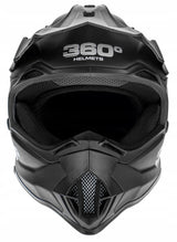 Kask Cross Enduro XS Homologacja ECE Daszek Wentylacja Na Quad MTB Czarny