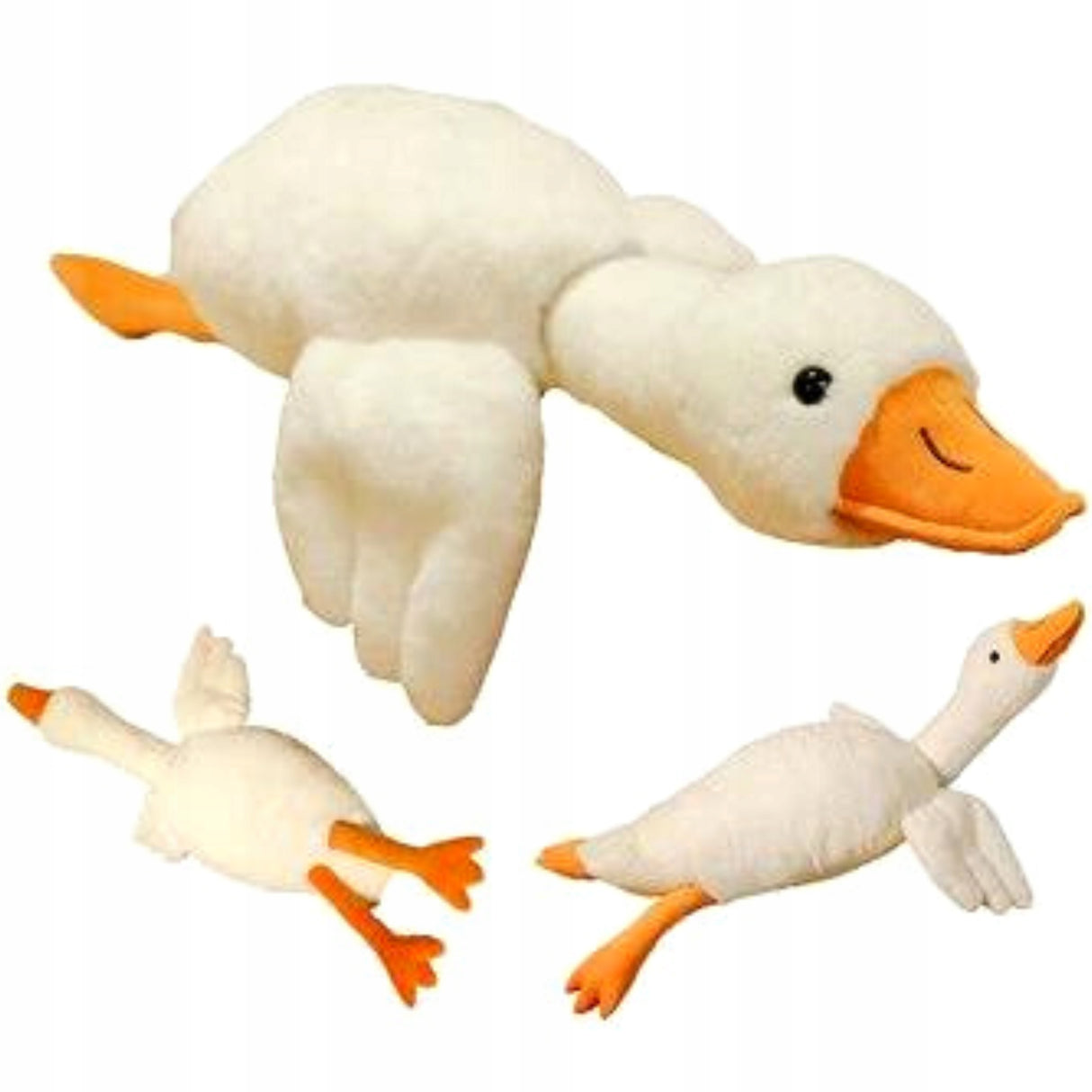 Gąska Pluszak Zagłówek Maskotka Poduszka GĘŚ 90 cm