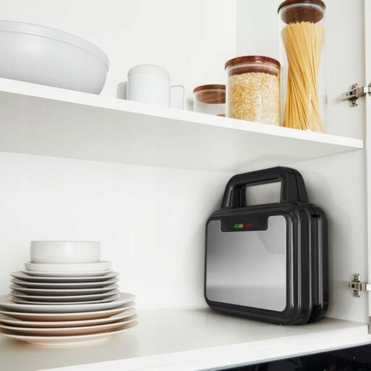 Gofrownica do Kanapek Panini Gofrów Opiekacz Grill Kompaktowy 700 W