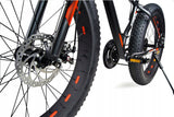Rower Terenowy FATBIKE Stalowa Rama Szerokie Opony Przerzutki SHIMANO 26"