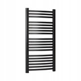 Grzejnik Drabinka Łazienkowy Dekoracyjny Wodny Mat 57x115 cm 556W Czarny