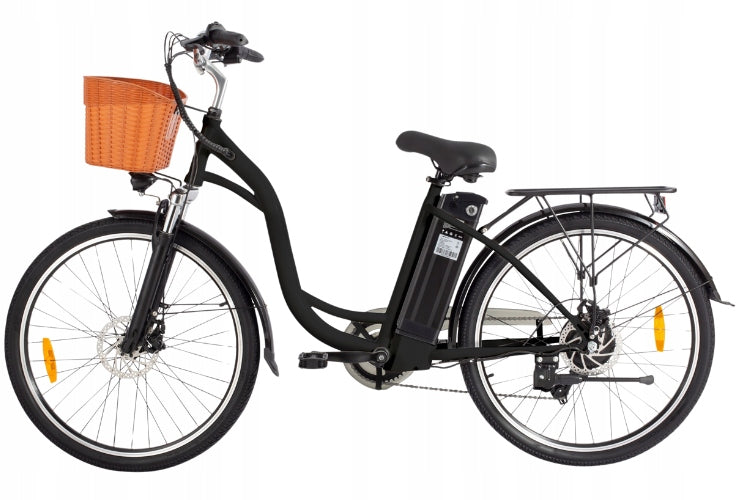 Rower Elektryczny Miejski 36V 12.5Ah 25km/h 250 W WARIANTY Koło 26" Cali