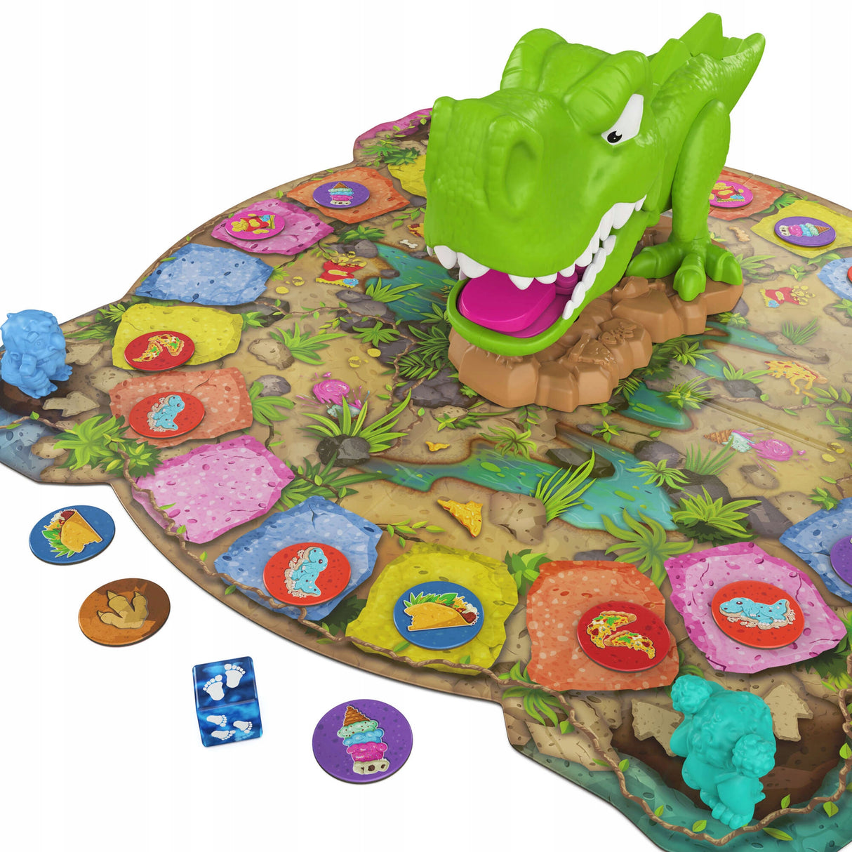 Gra Rodzinna z Dinozaurem Snack-O-Saurus Rex Zabawa 5 Lat Szybka rozgrywka
