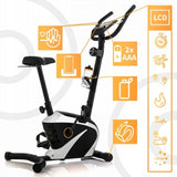 Rower Stacjonarny Treningowy Magnetyczny Domowy LCD Rowerek do Ćwiczeń
