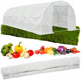FOLIA ZAMIENNA Do Tunelu Tunel Foliowy Ogrodowy 24 m² 3x8x2m | WZMOCNIONA