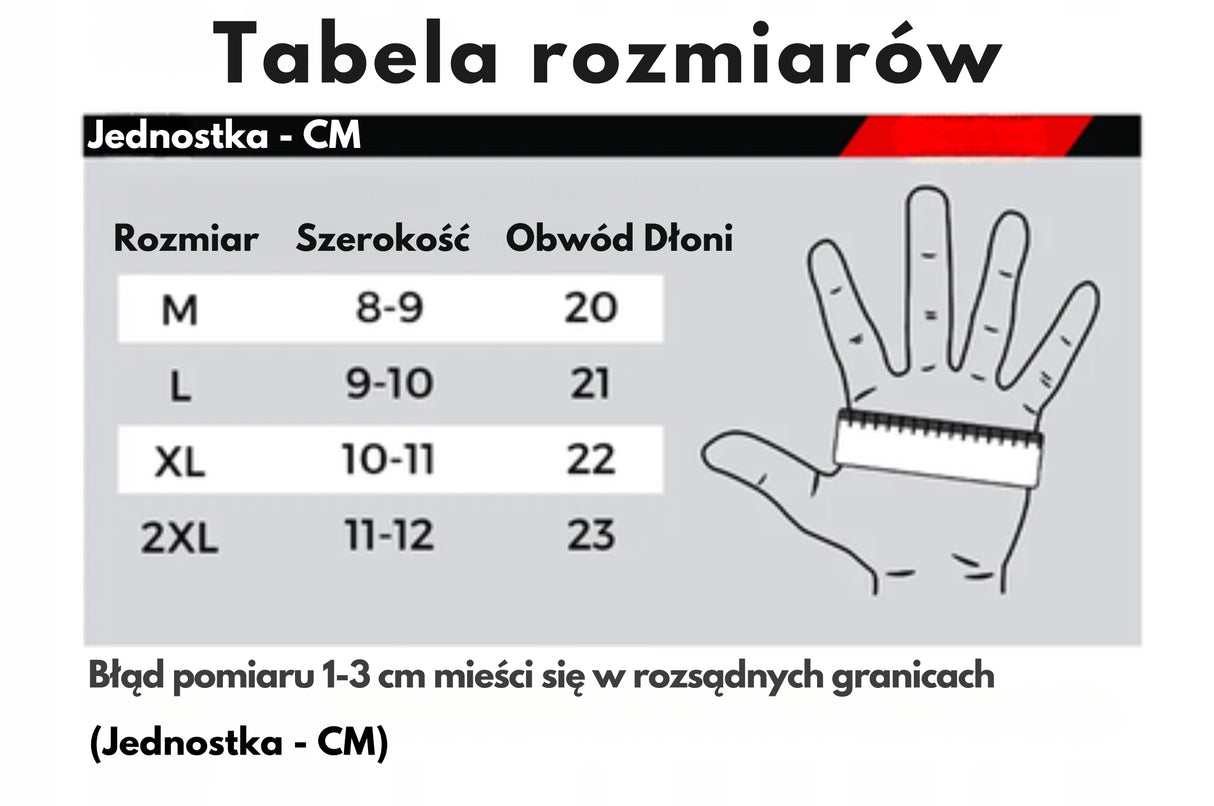 Rękawice Motocyklowe Wyścigowe z Pełnymi Palcami Czterosezonowe Białe XL