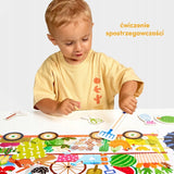 Puzzle Edukacyjne Podłogowe Traktor 24 El Dla Dzieci 2+ Trwałe Rozwijające