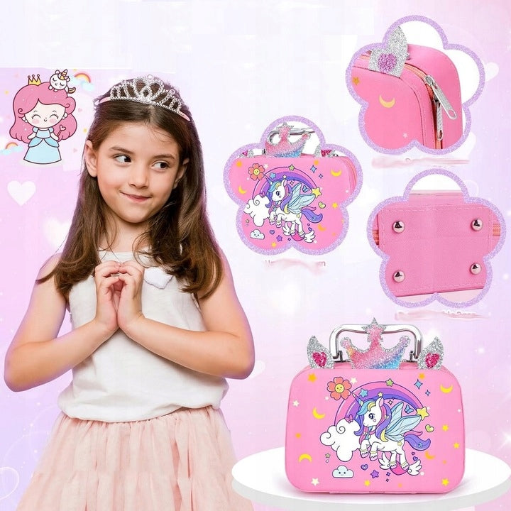Kuferek do Kosmetyków do Makijażu Makeup Cienie na Prezent dla Dziewczynki